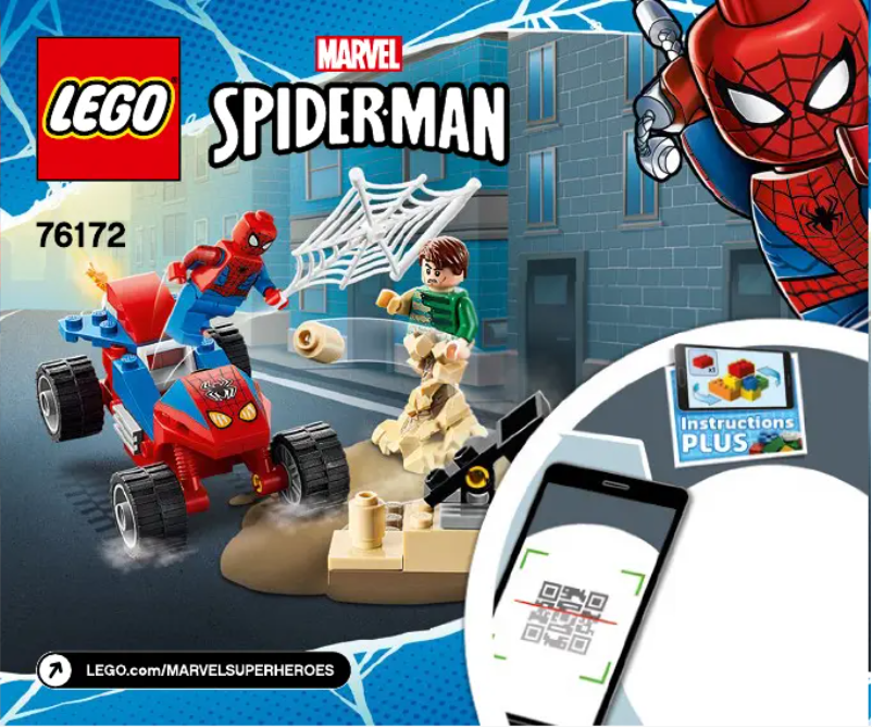 Page n°1 - Manuel utilisateur Lego Marvel Super Heroes 76172