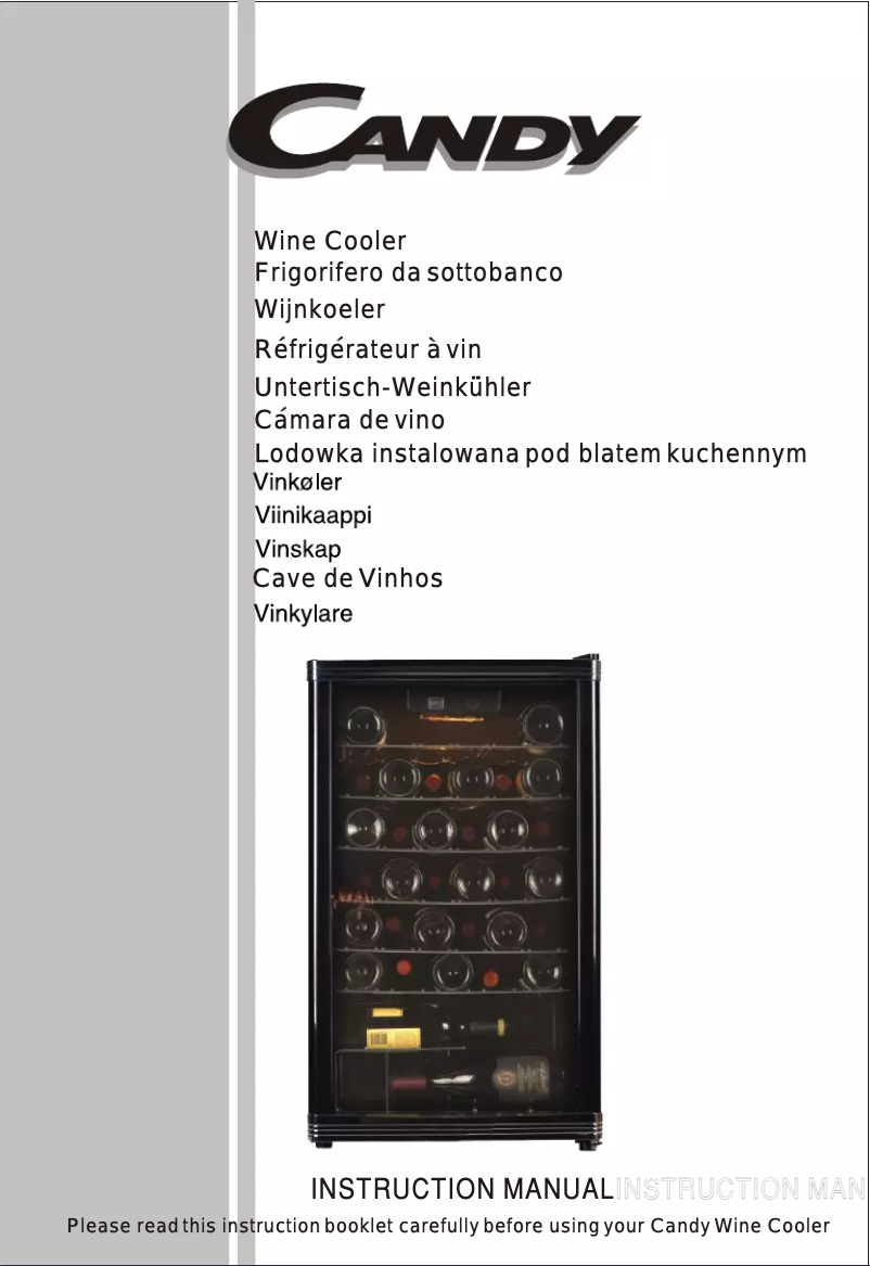 Page 1 de la notice Manuel utilisateur Candy CCVA 155 GL