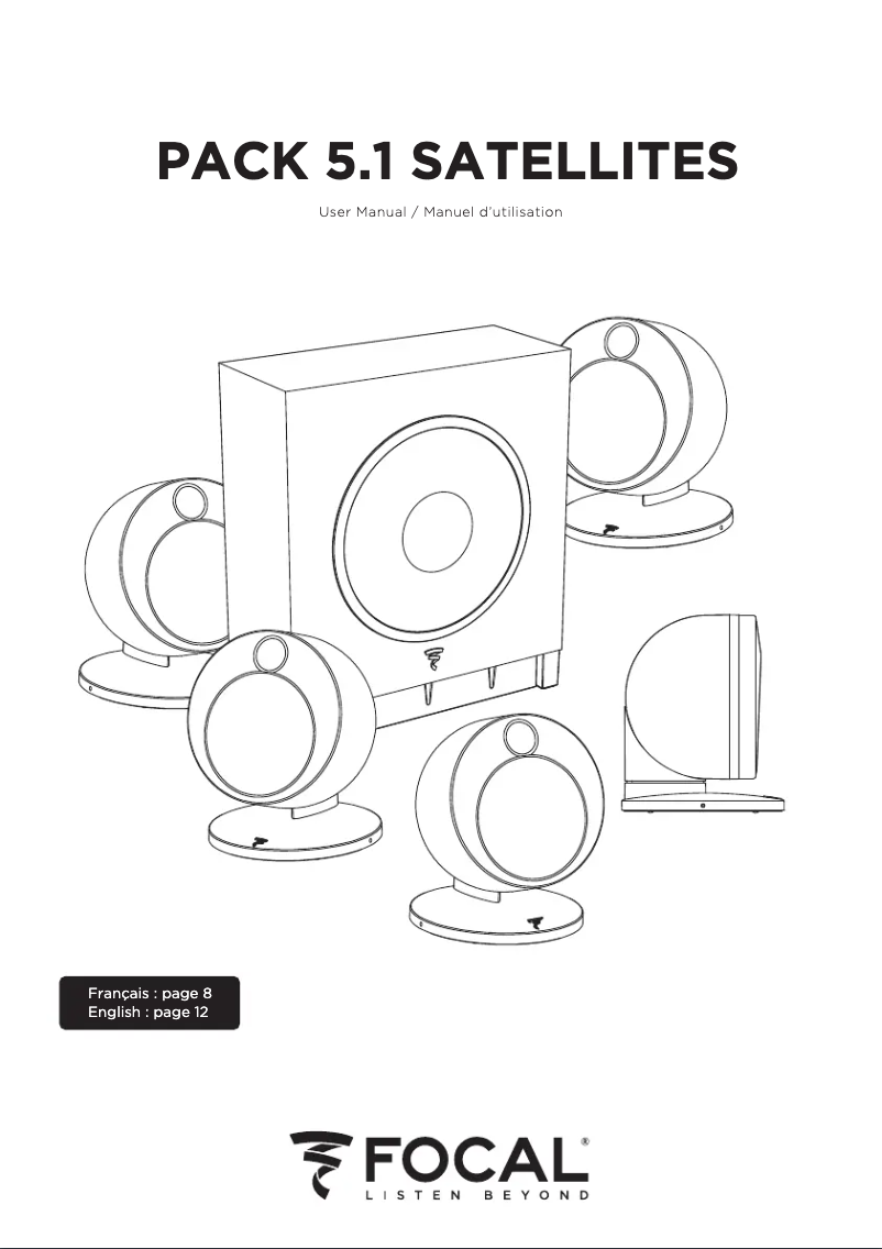 Image de la première page du manuel de l'appareil Dôme Flax Pack 5.1