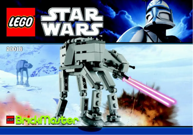 Page n°1 - Manuel utilisateur Lego Star Wars AT-AT Walker