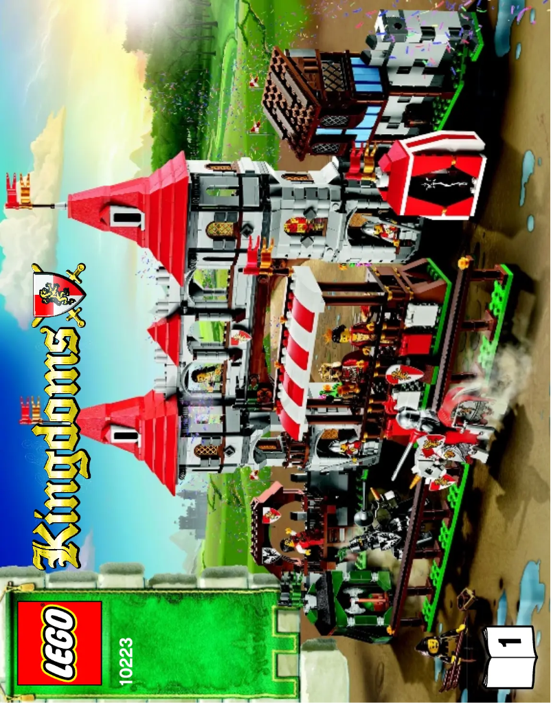 Page 1 de la notice Manuel utilisateur Lego Kingdoms Joust