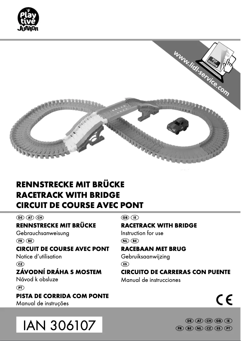 Page 1 de la notice Manuel utilisateur Playtive IAN 306107