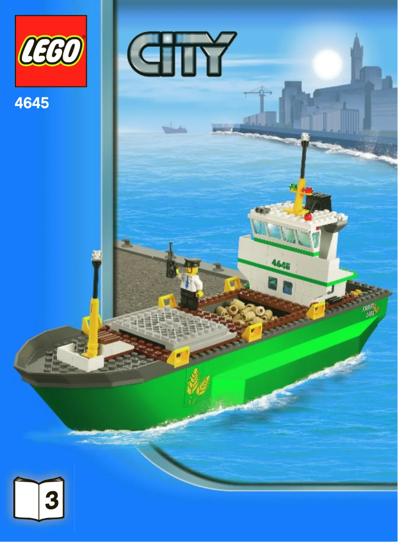 Page n°1 - Manuel utilisateur Lego City 4645