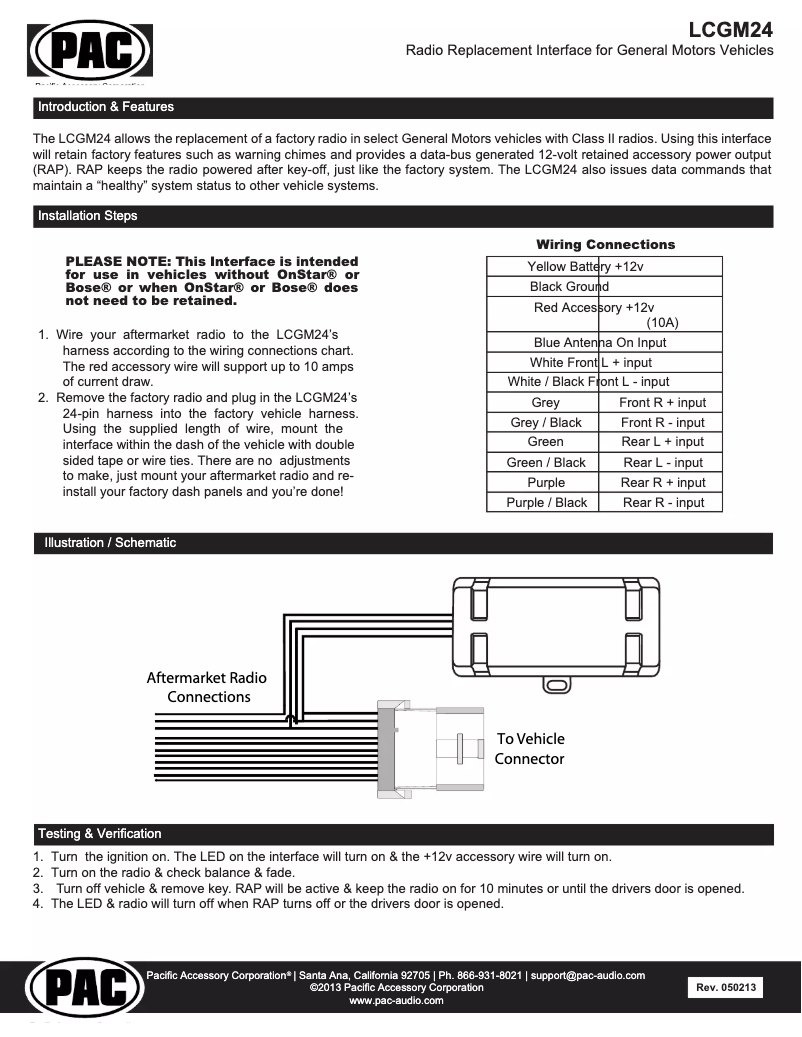 Page n°1 - Manuel utilisateur PAC LCGM24