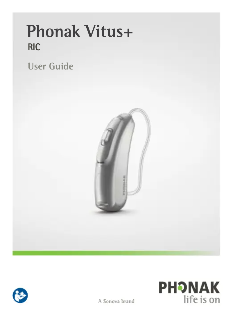 Image de la première page du manuel de l'appareil Vitus+