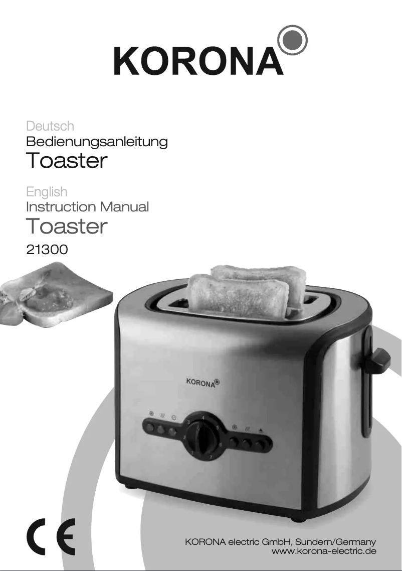 Image de la première page du manuel de l'appareil 21300