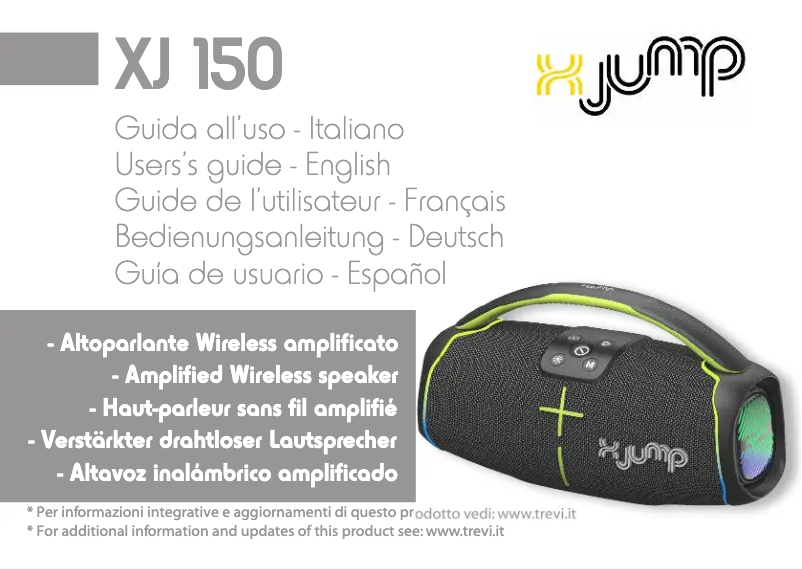 Page n°1 - Manuel utilisateur X JUMP XJ 150