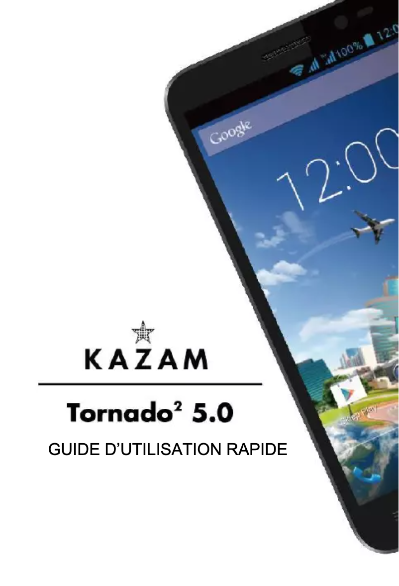 Página 1 del manual Manual de usuario Kazam Tornado2 5.0