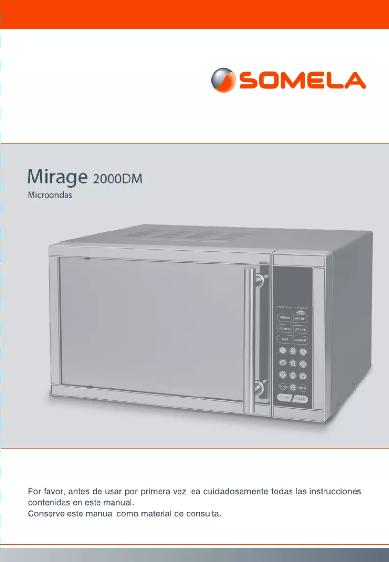Página 1 del manual Manual de usuario Somela Mirage 2000DM