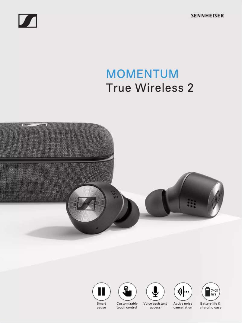Page n°1 - Fiche technique Sennheiser Momentum True Wireless 2