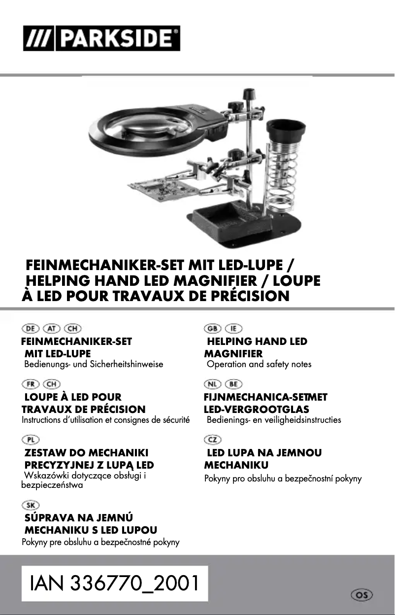 Image de la première page du manuel de l'appareil HG09204