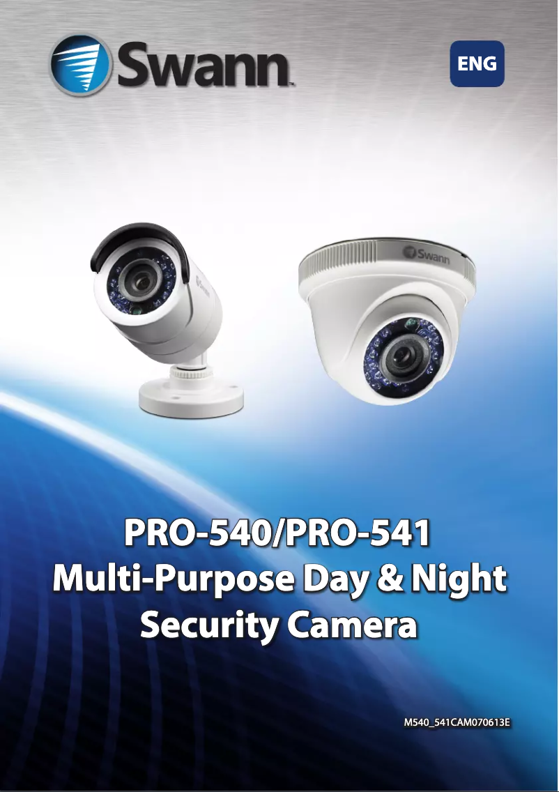 Página 1 del manual Manual de usuario Swann Pro-540