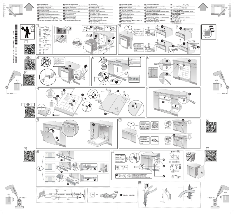 Page n°1 - Instructions / montage Constructa CG5IS03ITE