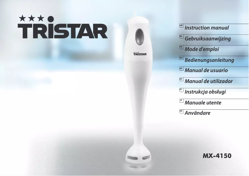 Image de la première page du manuel de l'appareil MX-4150