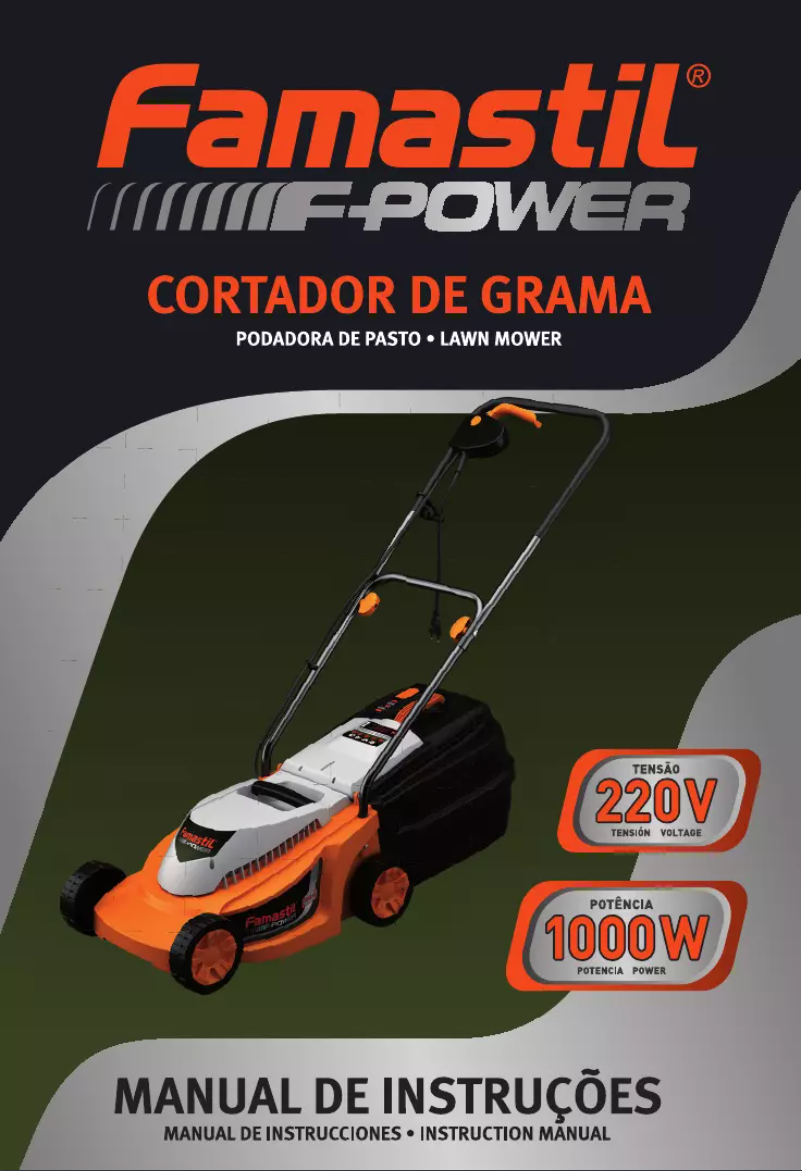 Image de la première page du manuel de l'appareil F-Power 1000W