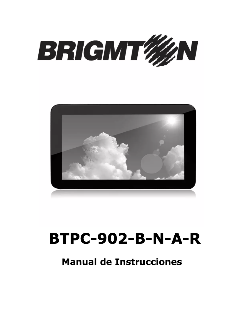 Page 1 de la notice Manuel utilisateur Brigmton BTPC-902-N