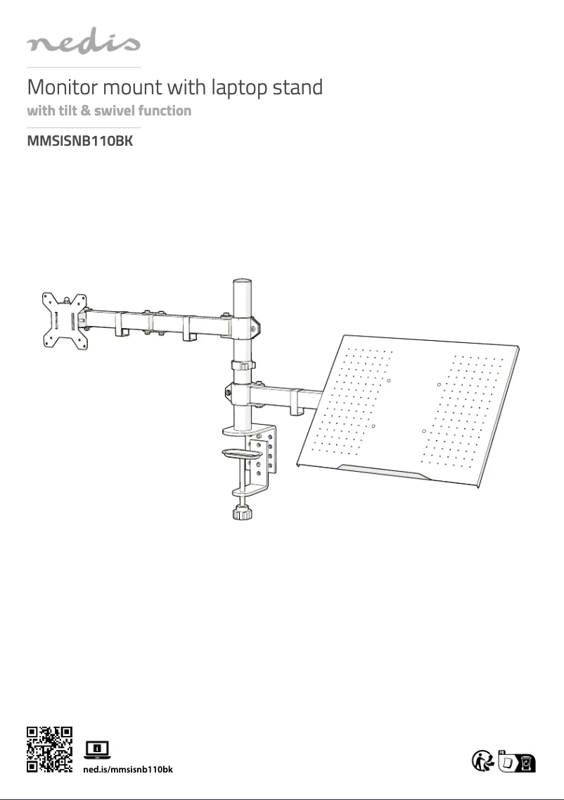 Page n°1 - Manuel utilisateur Nedis MMSISNB110BK