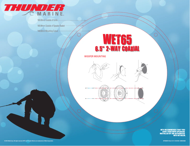 Page n°1 - Manuel utilisateur MTX Audio WET65