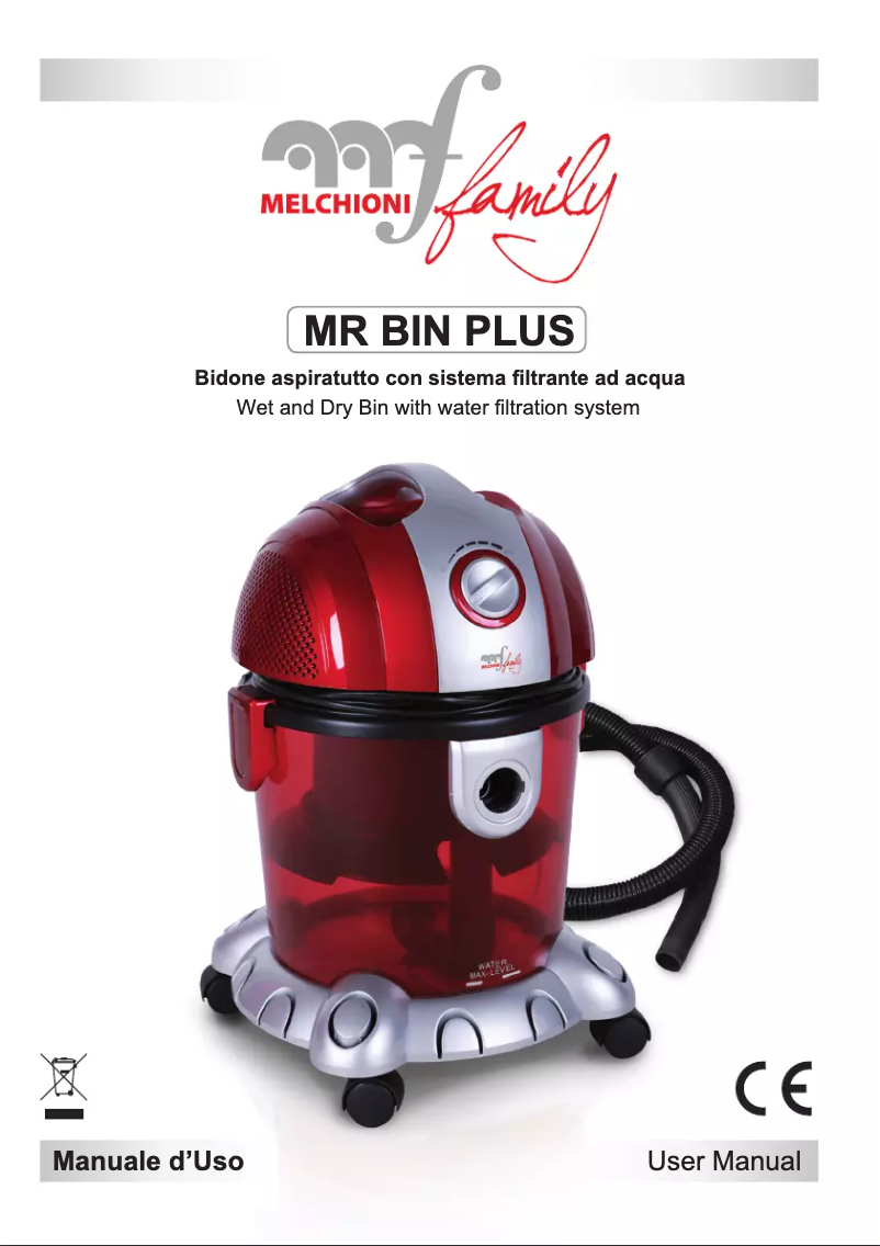 Image de la première page du manuel de l'appareil MR BIN PLUS