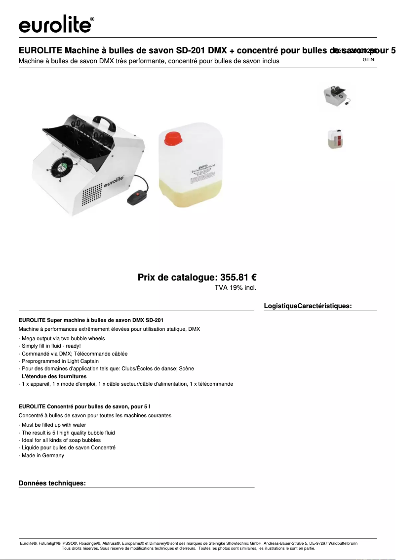 Image de la première page du manuel de l'appareil SD-201