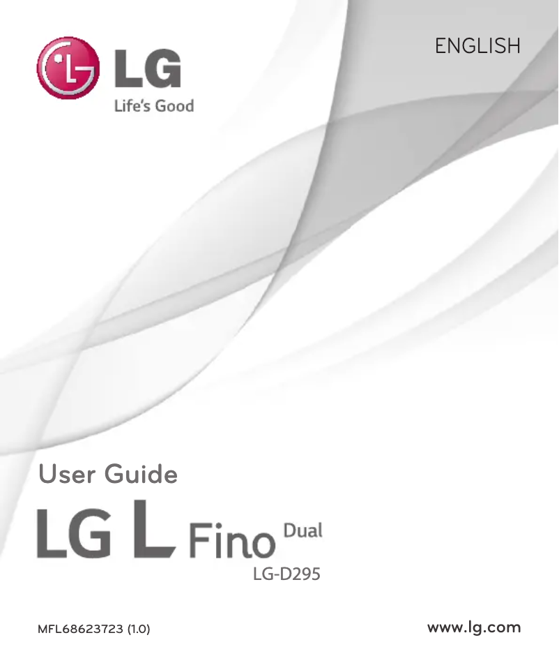 Page n°1 - Manuel utilisateur LG Fino Dual