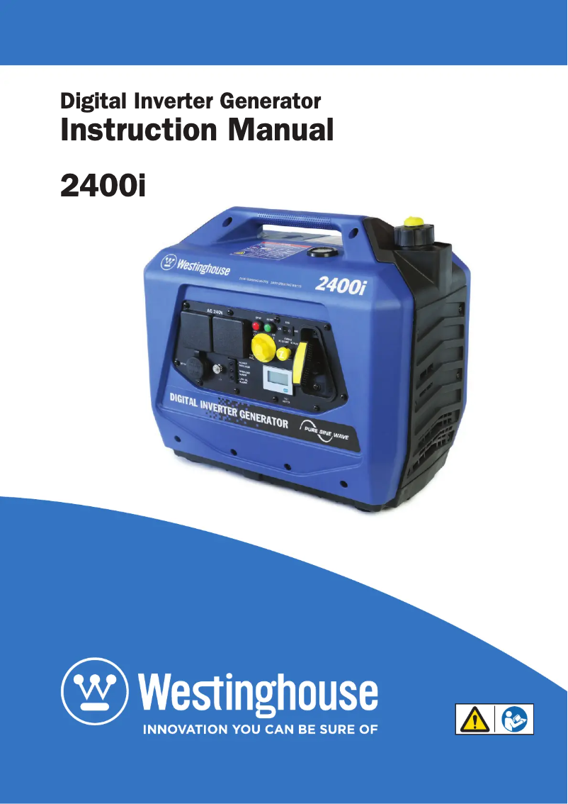 Image de la première page du manuel de l'appareil 2400i