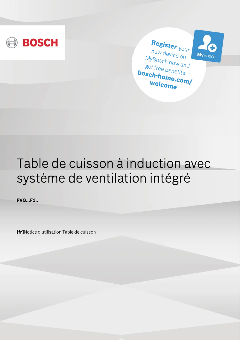 Imagen de la primera página del manual del dispositivo PVQ731F15E