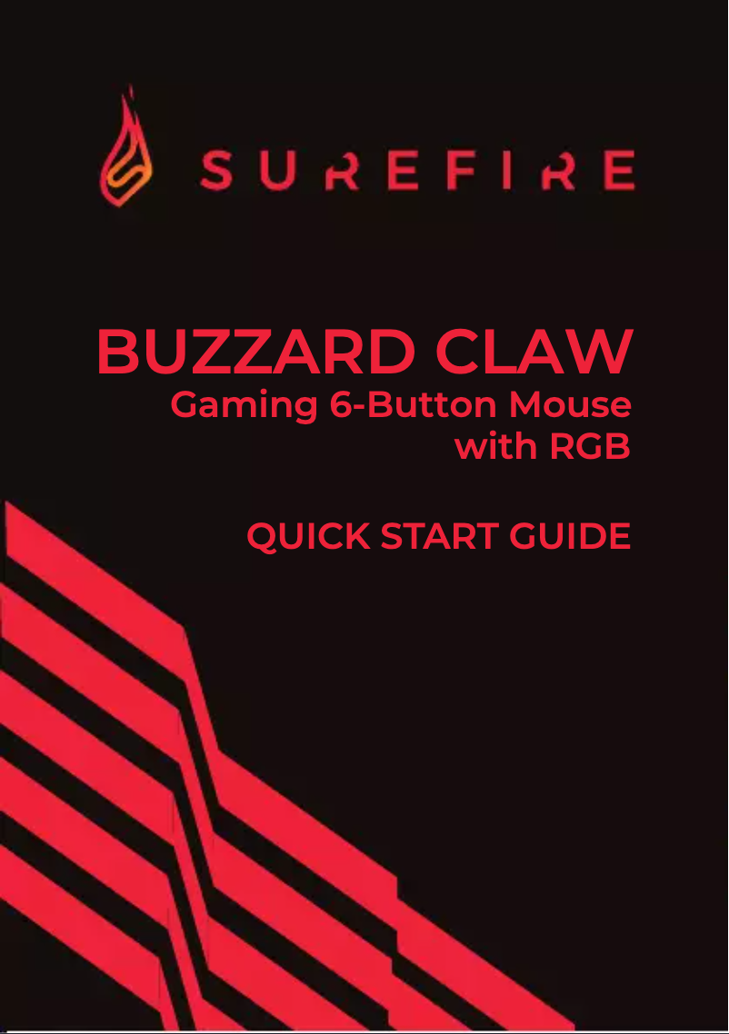 Page 1 de la notice Manuel utilisateur SureFire Buzzard Claw