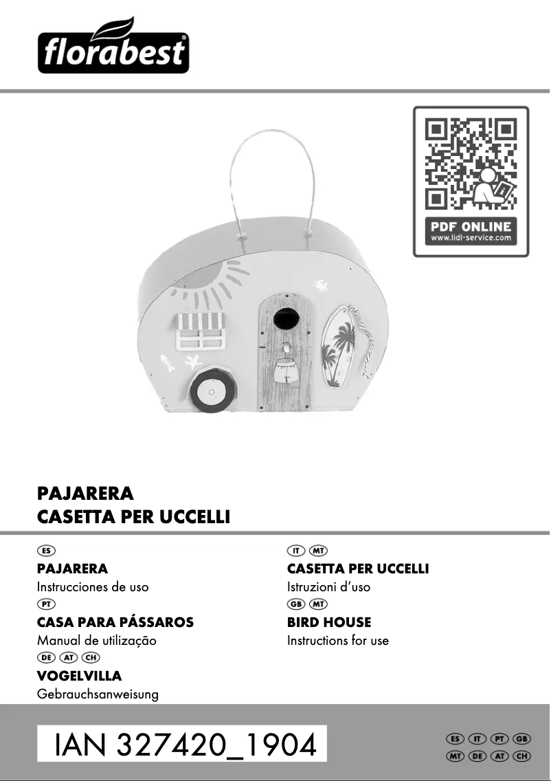 Página 1 del manual Manual de usuario Florabest IAN 327420