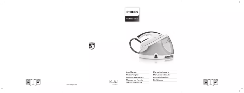 Page 1 de la notice Manuel utilisateur Philips PerfectCare Aqua GC8624