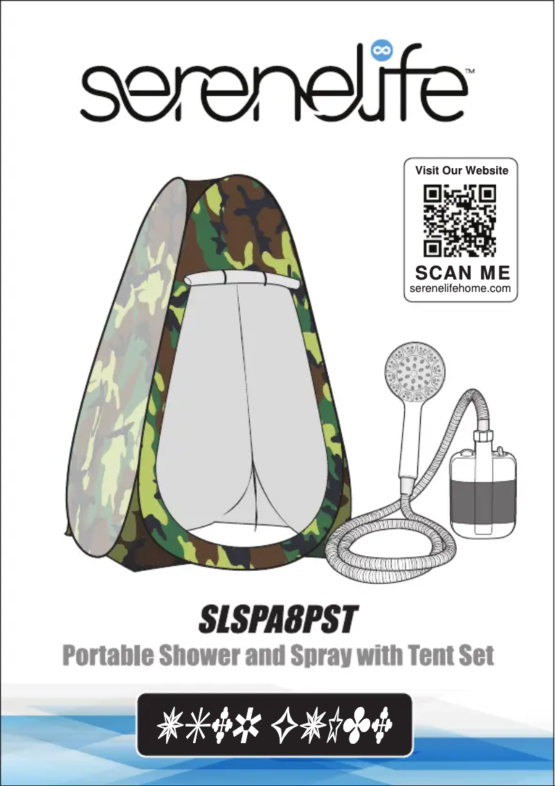 Page n°1 - Manuel utilisateur SereneLife SLSPA8PST