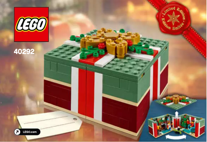 Page n°1 - Manuel utilisateur Lego Christmas Gift 40292