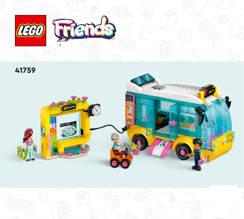Page n°1 - Manuel utilisateur Lego Friends 41759
