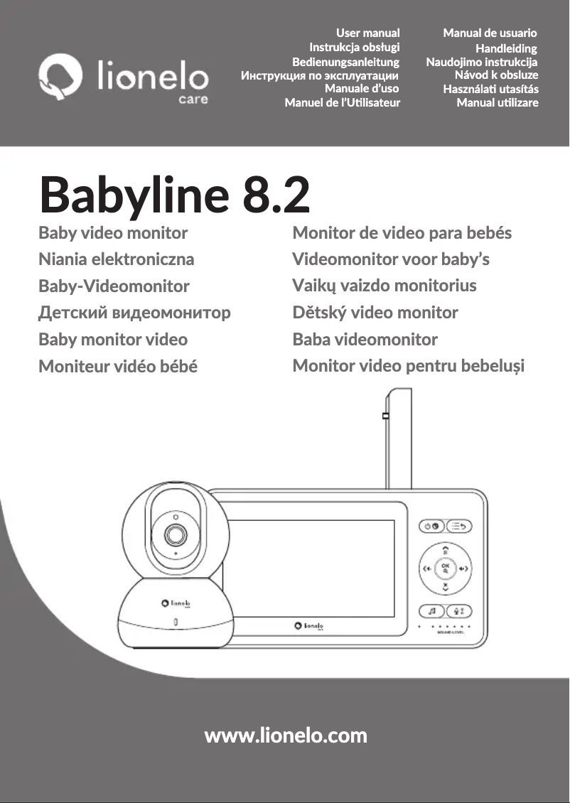 Image de la première page du manuel de l'appareil Babyline 8.2