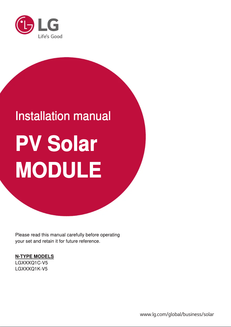 Page 1 of the manual User Manual LG Neon R Prime 360Q1K-V5