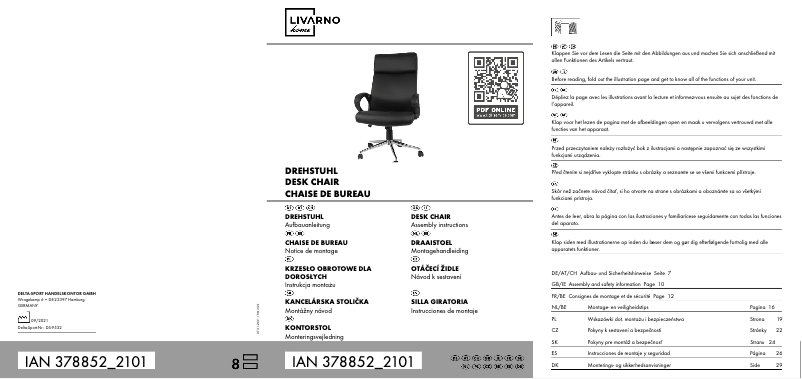 Página 1 del manual Manual de usuario Livarno Lux IAN 378852