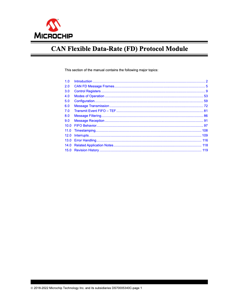 Página 1 del manual Manual de usuario Microchip dsPIC33/PIC24FRM