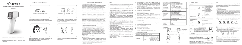 Image de la première page du manuel de l'appareil ADIT01F