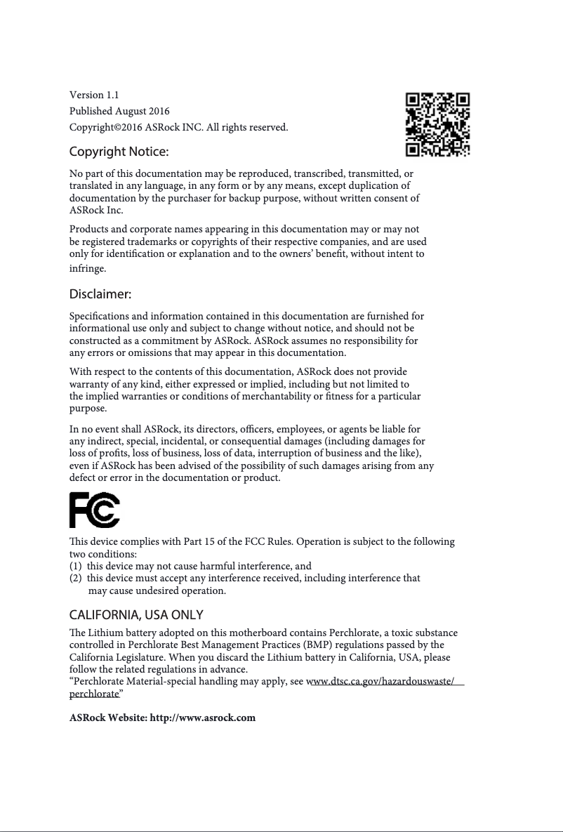 Image de la première page du manuel de l'appareil J3160TM-ITX