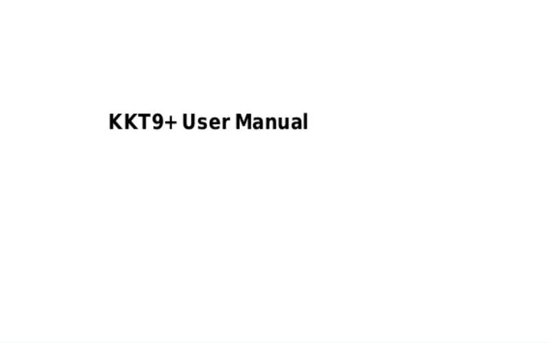Page n°1 - Manuel utilisateur Lava KKT 9+