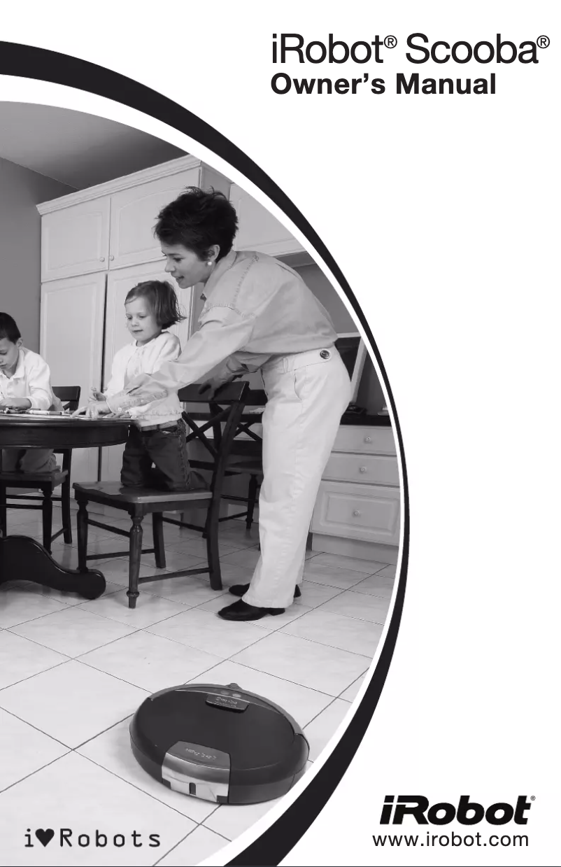 Página 1 del manual Manual de usuario iRobot Scooba Virtual Wall Gray
