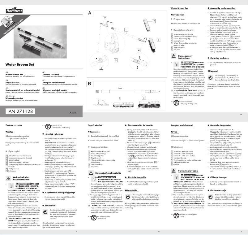 Página 1 del manual Manual de usuario Florabest Z31837