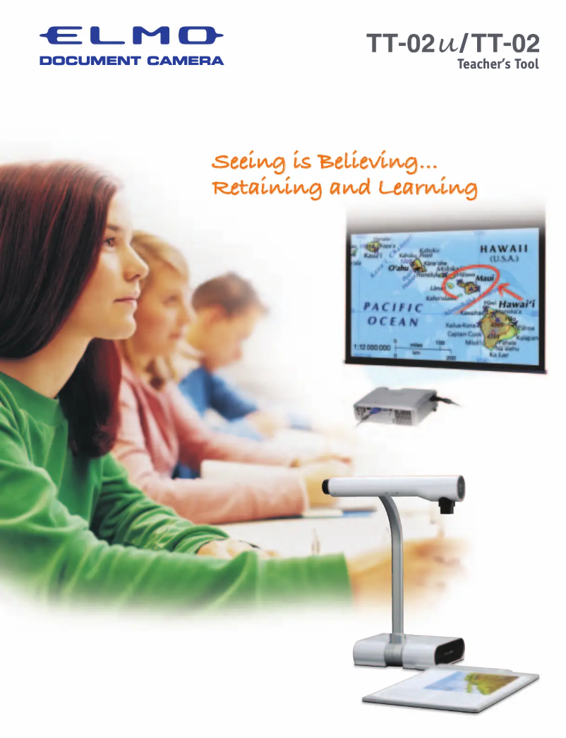 Image de la première page du manuel de l'appareil TT-02U