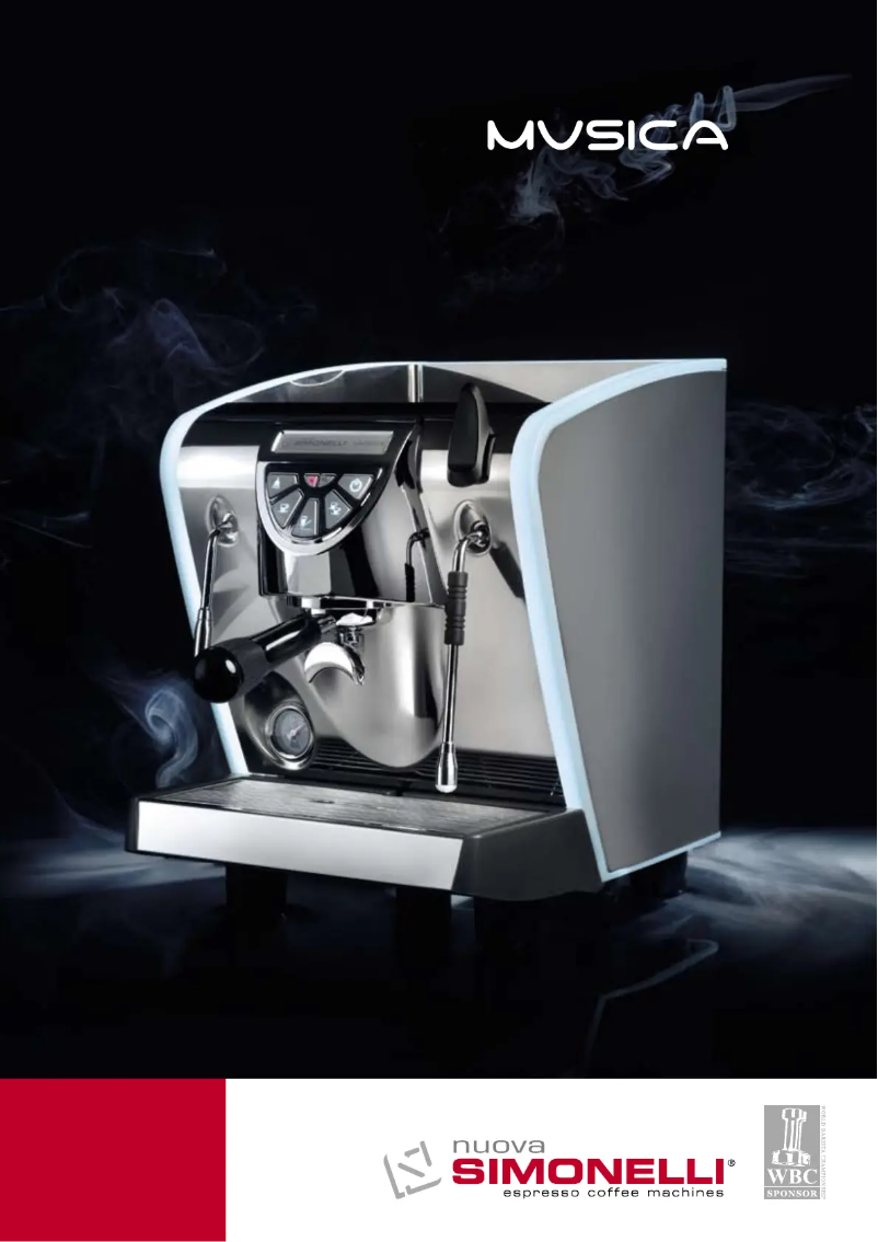 Page n°1 - Brochure Nuova Simonelli Musica