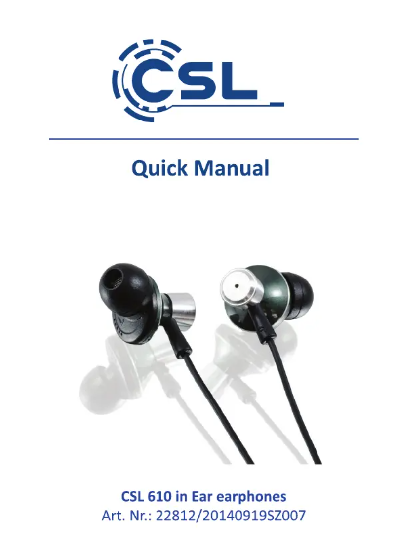 Image de la première page du manuel de l'appareil 300258