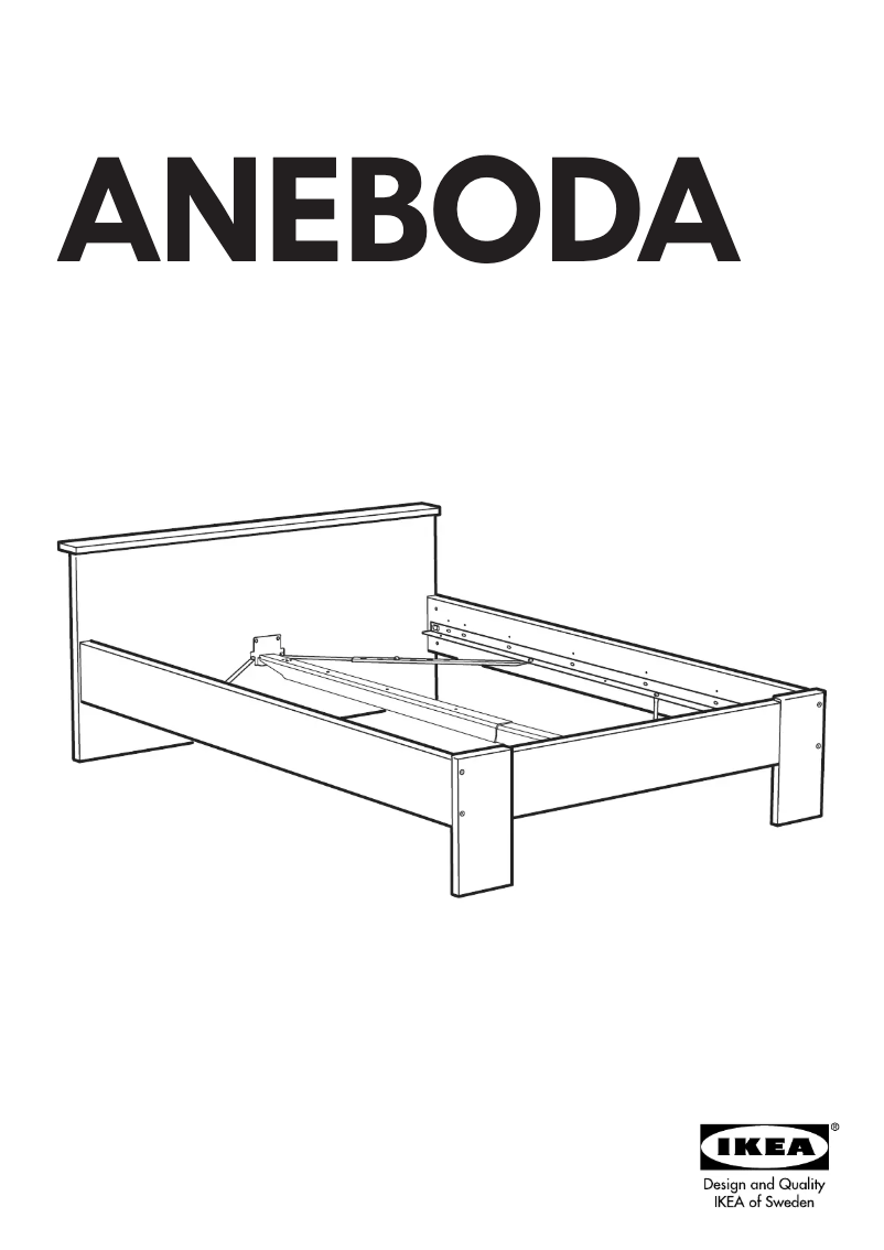 Image de la première page du manuel de l'appareil ANEBODA