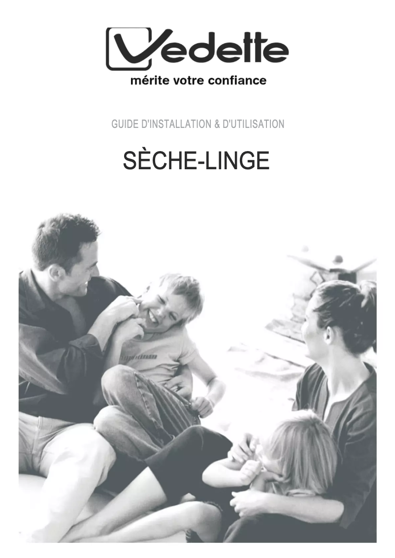 Page 1 de la notice Manuel utilisateur Vedette VSF57H2DW