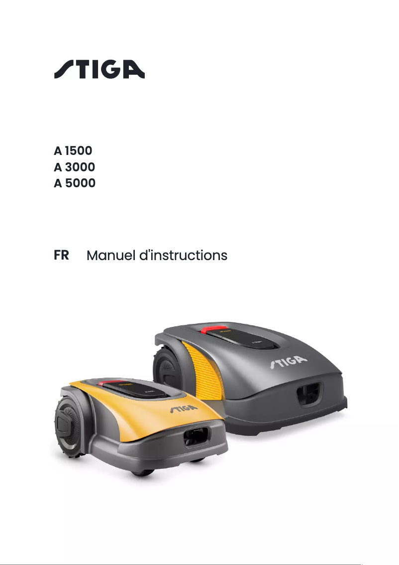 Image de la première page du manuel de l'appareil A 5000