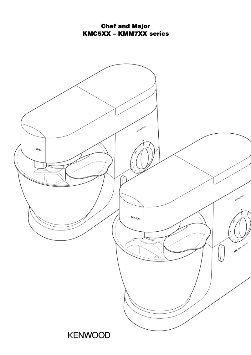 Page 1 de la notice Manuel utilisateur Kenwood KMM750