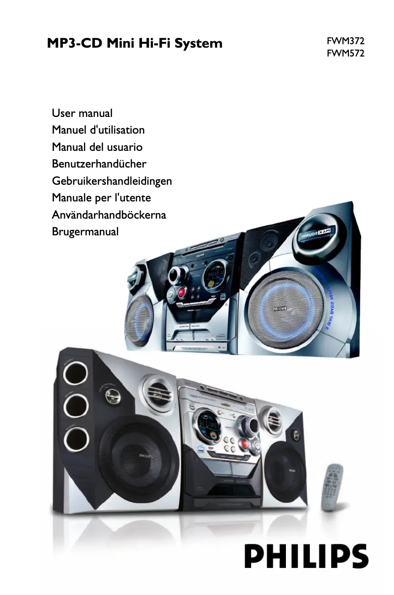 Image de la première page du manuel de l'appareil FWM372